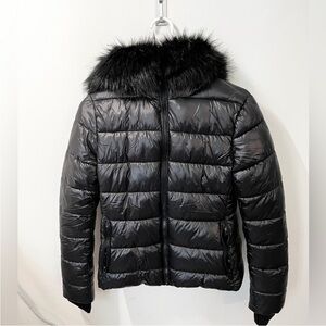 ZARA puffer with detachable hood